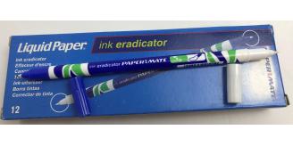 One Off Joblot of 60 PaperMate Liquid Paper Ink Eradicator (Pack of 12)