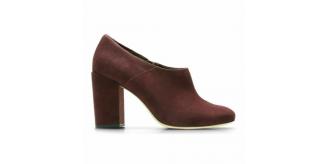NEW CLARKS AMABEL CLARA BURGUNDY SUEDE WOMEN SHOES