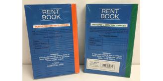One Off Joblot of 454 Lion Brand Rent Book in 2 Types 16 Page (Pack of 10)