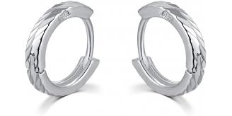 Wholesale Joblot of 5 MBLife 925 Sterling Silver Hoop Earrings Cutting/Polished