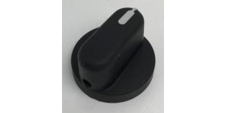 One Off Joblot of 1597 Oven Hob Control Knobs Black 3.5cm