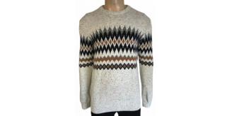 Wholesale Joblot of 50 Men's Ex-Chainstore Diamond Patterned Winter Jumpers