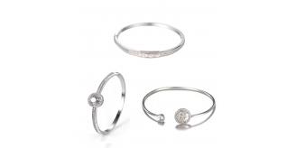 10pc ZIRCON BRACELETS 3 STYLES Mixed 10pc  | GCC009GCC010GCC011 UK SELLER 