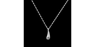 10pc SILVER DROP NECKLACE | GCC042 UK SELLER
