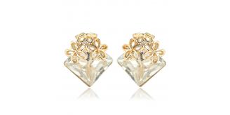 20pc FLORAL DESIGN CLIP-ON WOMENS FASHION EARRINGS | GCJ129 UK SELLER