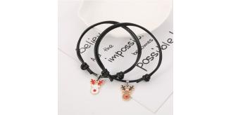 20pc REINDER BRACELETS 2 STYLES 10 EACH | GCJ189 UK SELLER