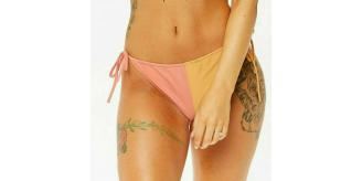 20 x Misspap Colour Block Orange & Coral Bikini Bottoms UK 10 New