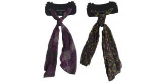 Wholesale Joblot of 50 Ladies Ex-Chain Store Lightweight Patterned Scarfs