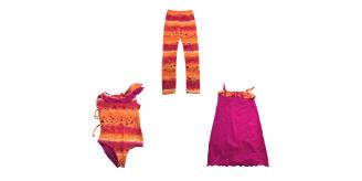 One Off Joblot of 7 Azaryah Girls Autumn Mixed Luxury Childrens Swimwear