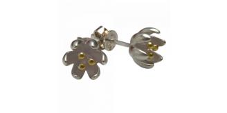 One Off Joblot of 5 MBLife 925 Sterling Silver Open Flower Stud Earrings
