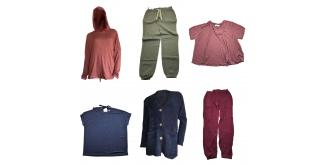 One Off Joblot of 22 Womens Mixed De-Branded Downtime Comfort Wear
