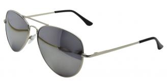 Wholesale Joblot of 60 Mens Aviator Style Sunglasses Silver Mirror Lens