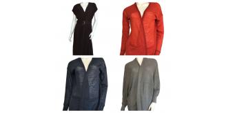 One Off Joblot of 12 Womens Mixed Style & Colour De-Branded Cardigans