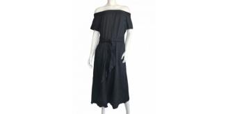 Wholesale Joblot of 8 Womens De-Branded Black Summer Dresses