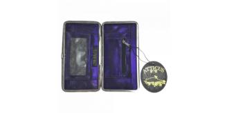 One Off Joblot of 54 Atticus Ladies 'Black Eyes' Studded Black Fashion Wallets