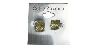 Wholesale Joblot of 180 Yellow Cubic Zirconia Fashion Earrings