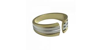 Wholesale Joblot of 108 Two Tone Gold & Silver Colour Fashion Rings