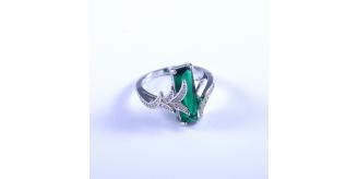 10pcs Oval Turquoise Natural Gemstone Ring 5 Sizes 2 Each (Size: 6,7,8,9,10)|GCJ328|UK SELLER