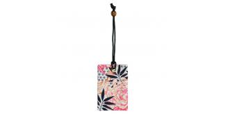 PAPERCHASE DISCONTINUED STOCK SAKURA FABRIC CARD HOLDER