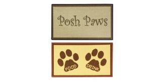 Pet Mat Machine Washable Pet Feeding Mat Assorted Design Limited Special  Edition