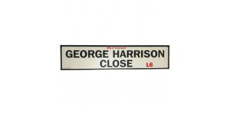 Wholesale Joblot of 100 City Of Liverpool George Harrison Close Cardboard Signs