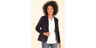 One Off Joblot of 10 Ladies Brakeburn Navy Corduroy Blazer - Size 8 & 18