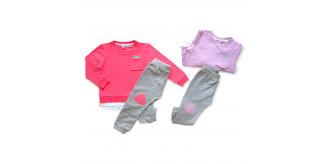 Joblot of Toddler Girls 8 Pack/2 Colours Tracksuit (0y-3y)