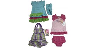 One Off Joblot of 6 Girls Branded 2-Piece Sets - Absorba, Younghearts