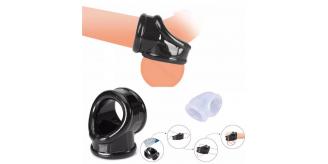 10pcs - Scrotal Restraint Sleeve Dual Ball Cock Locker Penis Enhancer Prolong Erection|GCAP138|UK SELLER