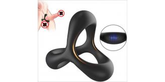 10pcs - Silicone Dual Lock Cock Ring European Style Penis Enhancer Prolong Erection|GCAP144|UK SELLER