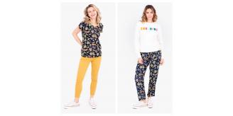 One Off Joblot of 7 Brakeburn Ladies Botanical Tiger Clothing - Size 8