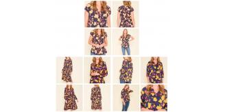 One Off Joblot of 13 Brakeburn Darcie Colorful Floral Clothing 3 Styles Size 8