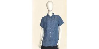 One Off Joblot of 12 Brakeburn Ladies Denim Freyja Shirt - Size 8