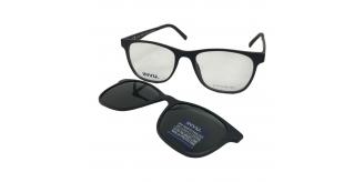 Wholesale Joblot of 10 INVU Matt Black M4203A Clip-on Polarized Glasses