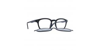 Wholesale Joblot of 10 INVU Matt Black M4200A Clip-on Polarized Round Glasses