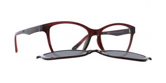 Wholesale Joblot of 10 INVU Burgundy M4105B Clip-On Lens Polarized Glasses