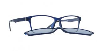 One Off Joblot of 7 INVU Matt Navy Clip-on Polarized Glasses M4211B