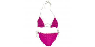 One Off Joblot of 214 Women's Ex-Chainstore Loose Pink Bikini Top & Bottoms