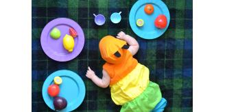 Job Lot of 20 x Branded Caterpillar Baby Gown & Hat Sets