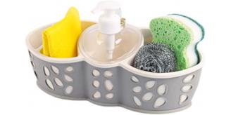 Joblot of 12 Soap Dispenser & Holder Toilet Kitchen Accessories (Grey-Cream)
