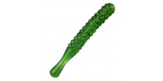 10pcs - Cucumber Butt Plug Anal Textured Green Glass Dildo|GCAP164|UK seller