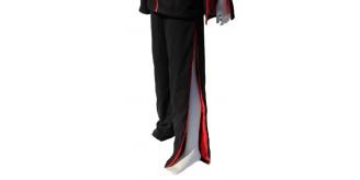 8 Johnson Quikdri Black and Red swim Trousers - mislabelled sizes