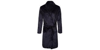 170 Black Bathrobes Unisex Medium To Large Chest 34-42 size 8-12
