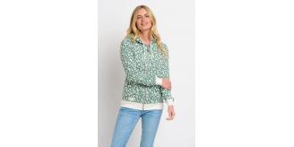 One Off Joblot of 8 Ladies Brakeburn Leopard Floral Zip Through Hoodie