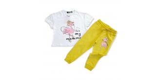 Brand New Joblot of Girls 10-Pack/2 Colours 2-Pcs Set (2y-7y)