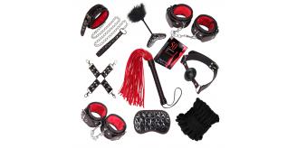 5 Sets-Bondage Restraints Kit BDSM for Couples Adult Beginner Handcuffs Feather Teaser Bondage Game Set (10pcs Each Set)|GCSM036-New|UK seller