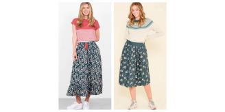 One Off Joblot of 5 Ladies Brakeburn Mixed Skirts - Cherry & Autumn Breeze