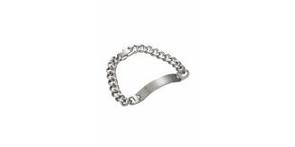 10pcs-Men's Stainless Steel Square Bracelet In Silver Tone|GCJ211-Silver Bar|UK seller