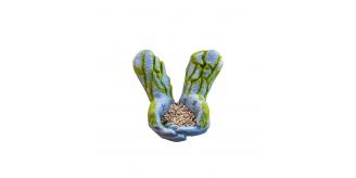 Resin Hand Garden Ornament x 6