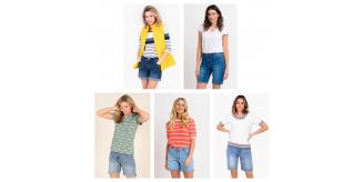 One Off Joblot of 23 Ladies Brakeburn Mixed Denim Shorts